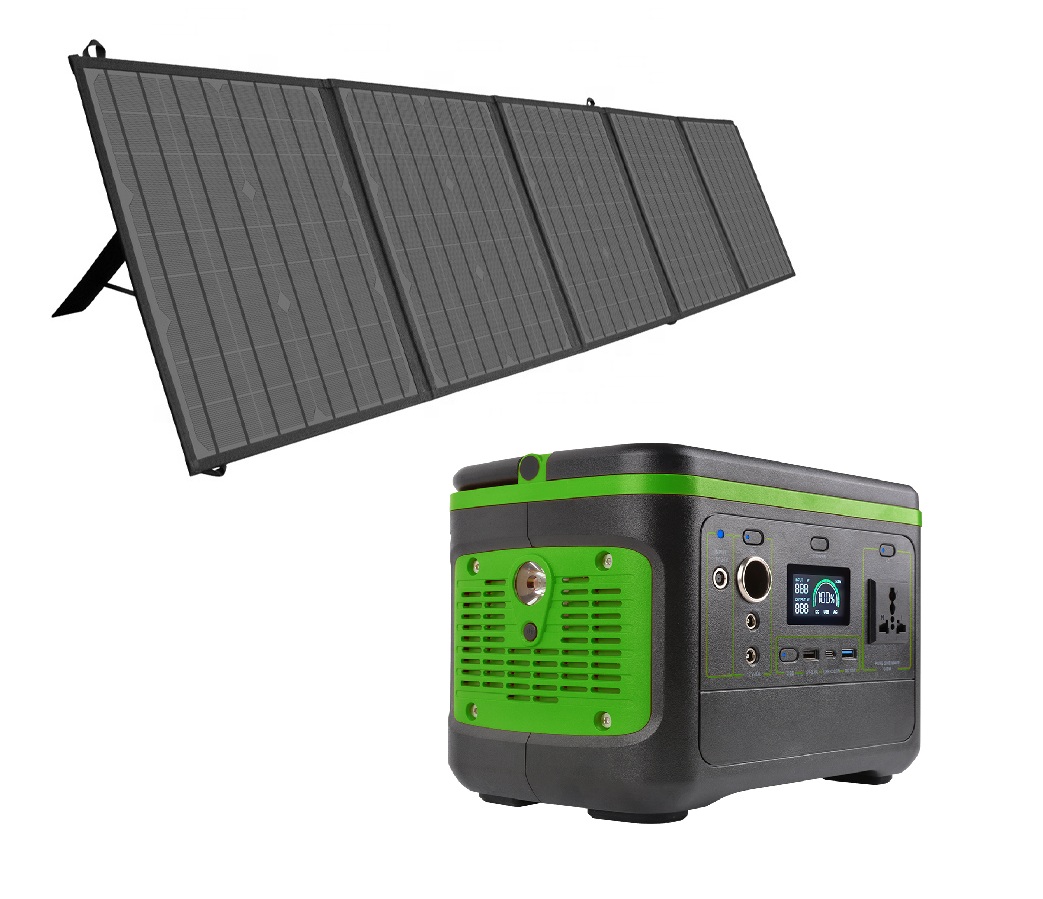 Sistema Almacenamiento Energía 156ah-577wh Panel Solar 100w