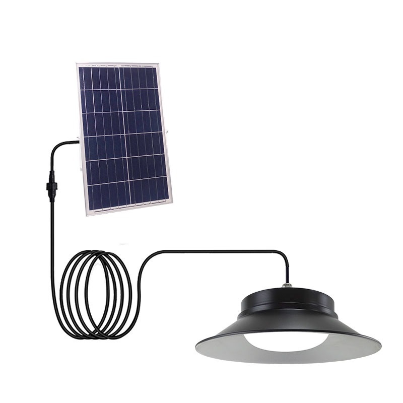 Lampara Solar Led Tipo Campana 2200 Lm Terraza / Jardín