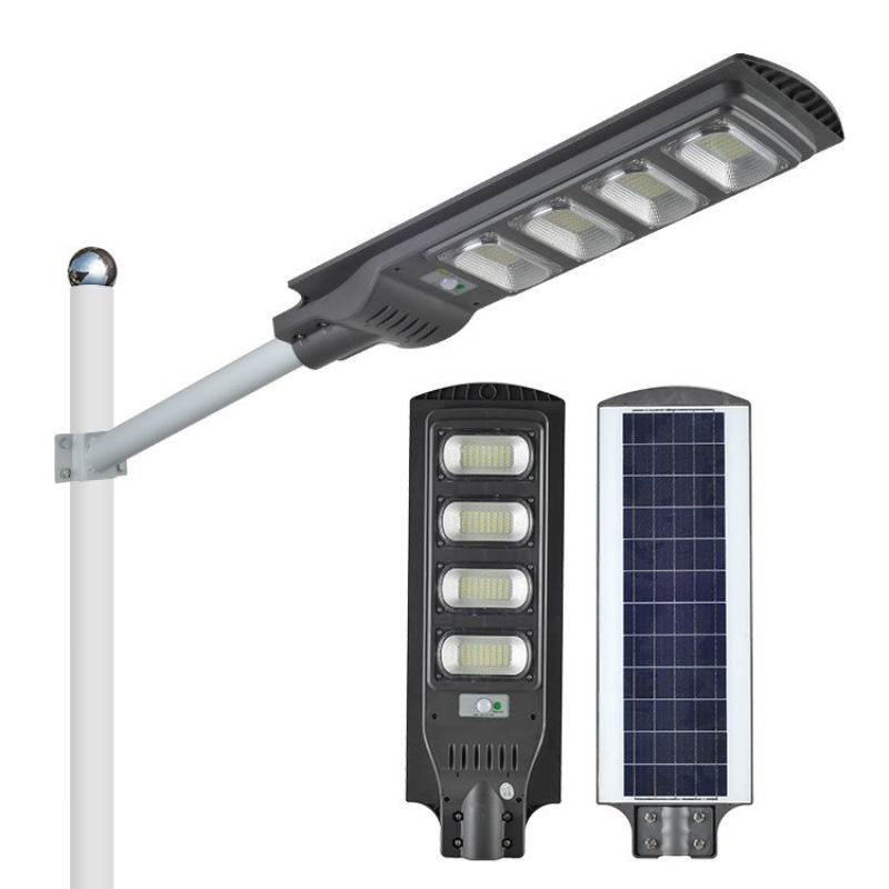 Foco Solar Led 300w-1800lm Exterior Con Sensor De Movimiento
